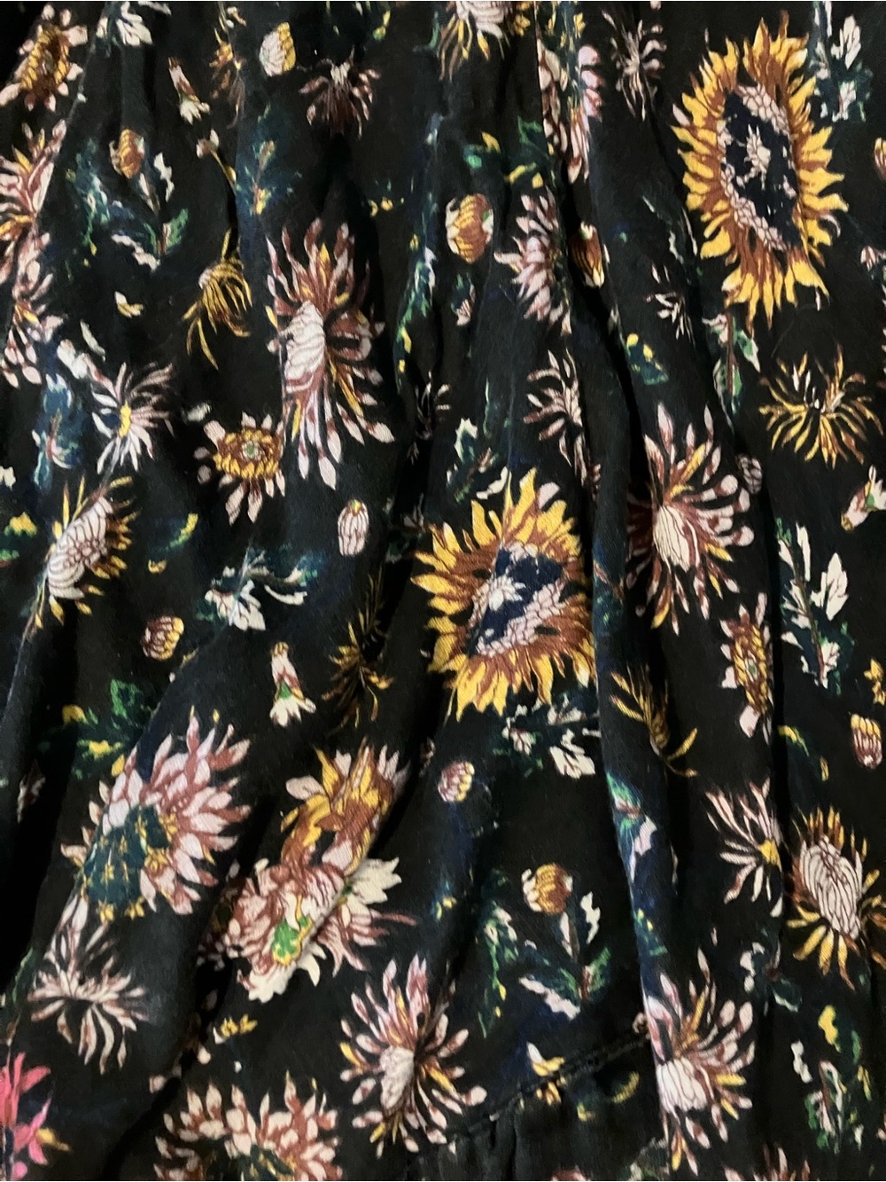High-low maxi floral Skirt - Picture 8 of 9
